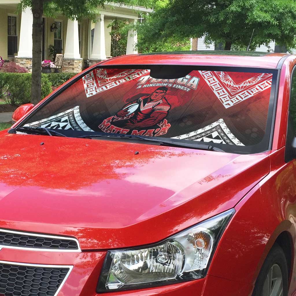 Rugby Tonga MMT Auto Sun Shade Mana O Tonga - Polynesian Pride