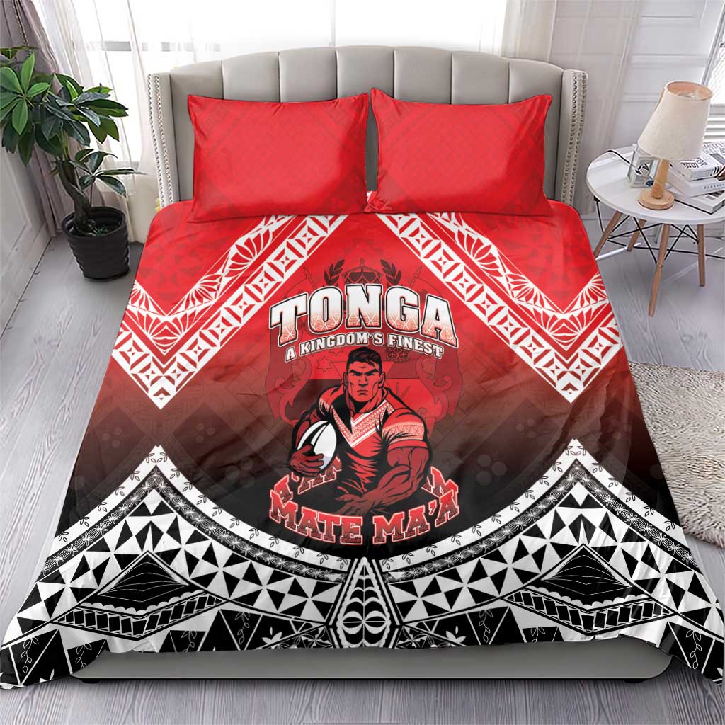 Rugby Tonga MMT Bedding Set Mana O Tonga - Polynesian Pride