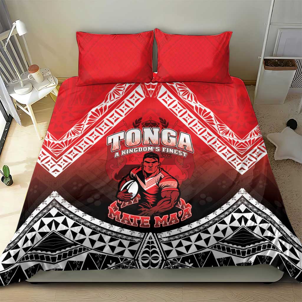 Rugby Tonga MMT Bedding Set Mana O Tonga - Polynesian Pride