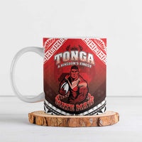 Custom Rugby Tonga MMT Ceramic Mug Mana O Tonga - Polynesian Pride