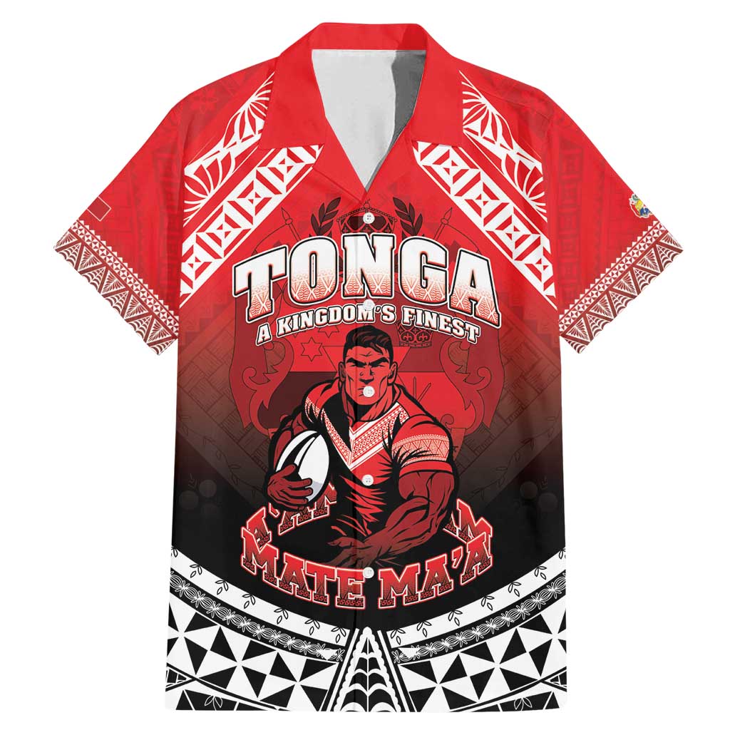 Custom Rugby Tonga MMT Family Matching Mermaid Dress and Hawaiian Shirt Mana O Tonga - Polynesian Pride