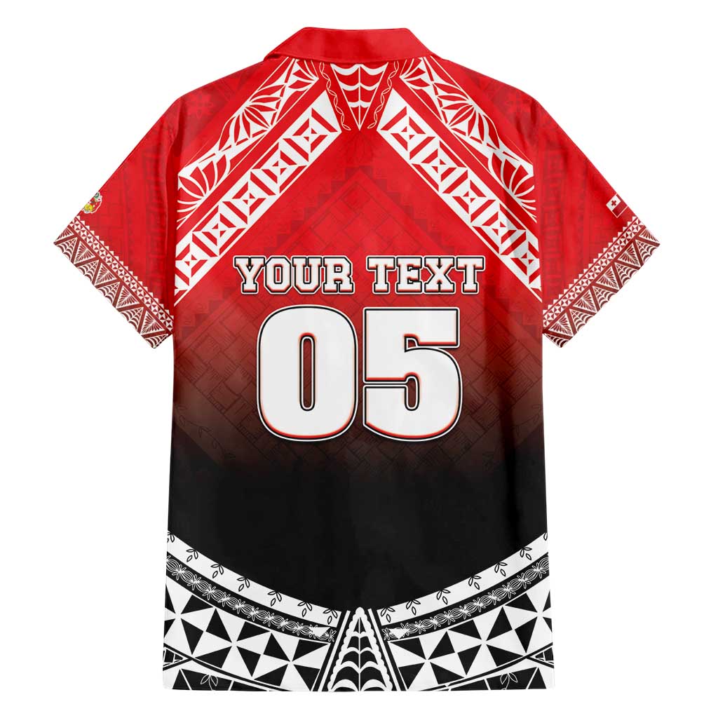 Custom Rugby Tonga MMT Family Matching Short Sleeve Bodycon Dress and Hawaiian Shirt Mana O Tonga - Polynesian Pride