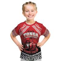 Custom Rugby Tonga MMT Kid T Shirt Mana O Tonga - Polynesian Pride
