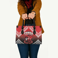 Rugby Tonga MMT Leather Bag Mana O Tonga - Polynesian Pride