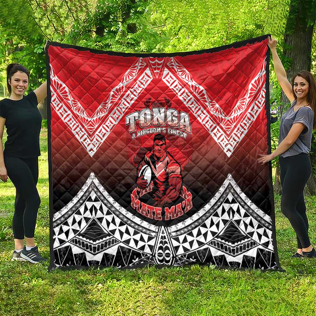 Rugby Tonga MMT Quilt Mana O Tonga - Polynesian Pride