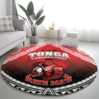 Rugby Tonga MMT Round Carpet Mana O Tonga - Polynesian Pride