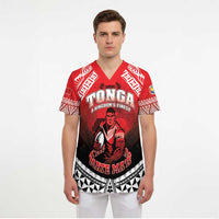 Custom Rugby Tonga MMT Scrub Top Mana O Tonga - Polynesian Pride