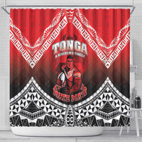Rugby Tonga MMT Shower Curtain Mana O Tonga - Polynesian Pride