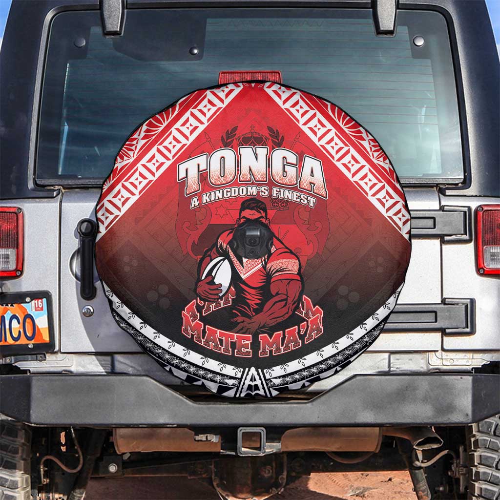Rugby Tonga MMT Spare Tire Cover Mana O Tonga - Polynesian Pride