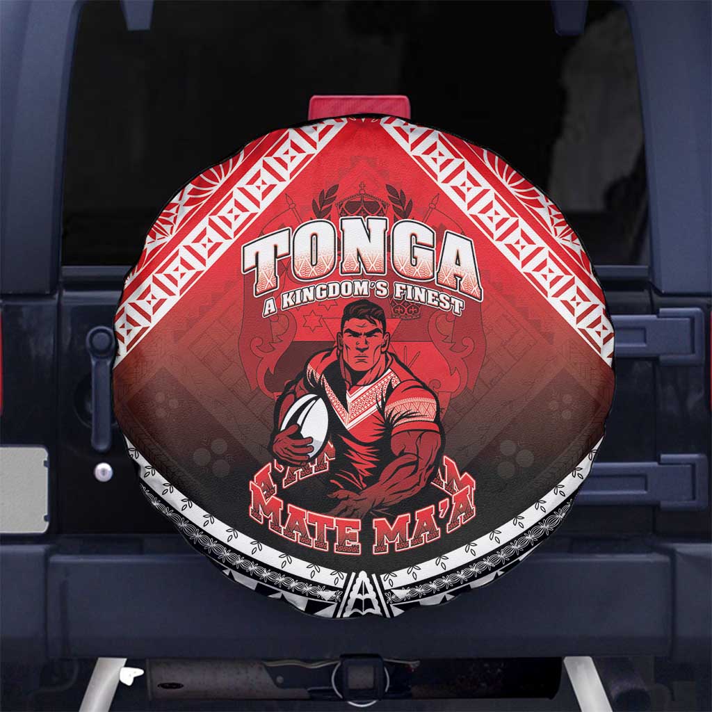 Rugby Tonga MMT Spare Tire Cover Mana O Tonga - Polynesian Pride