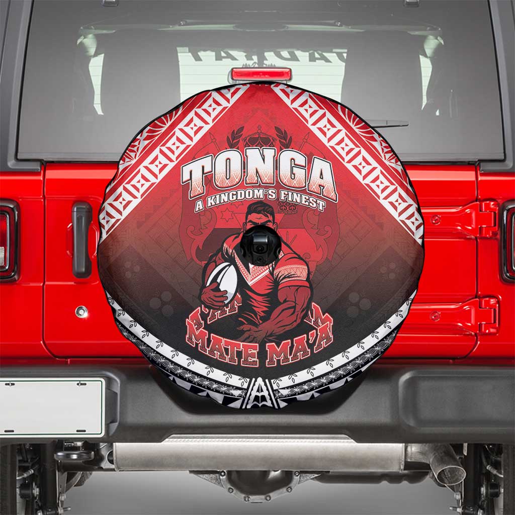 Rugby Tonga MMT Spare Tire Cover Mana O Tonga - Polynesian Pride