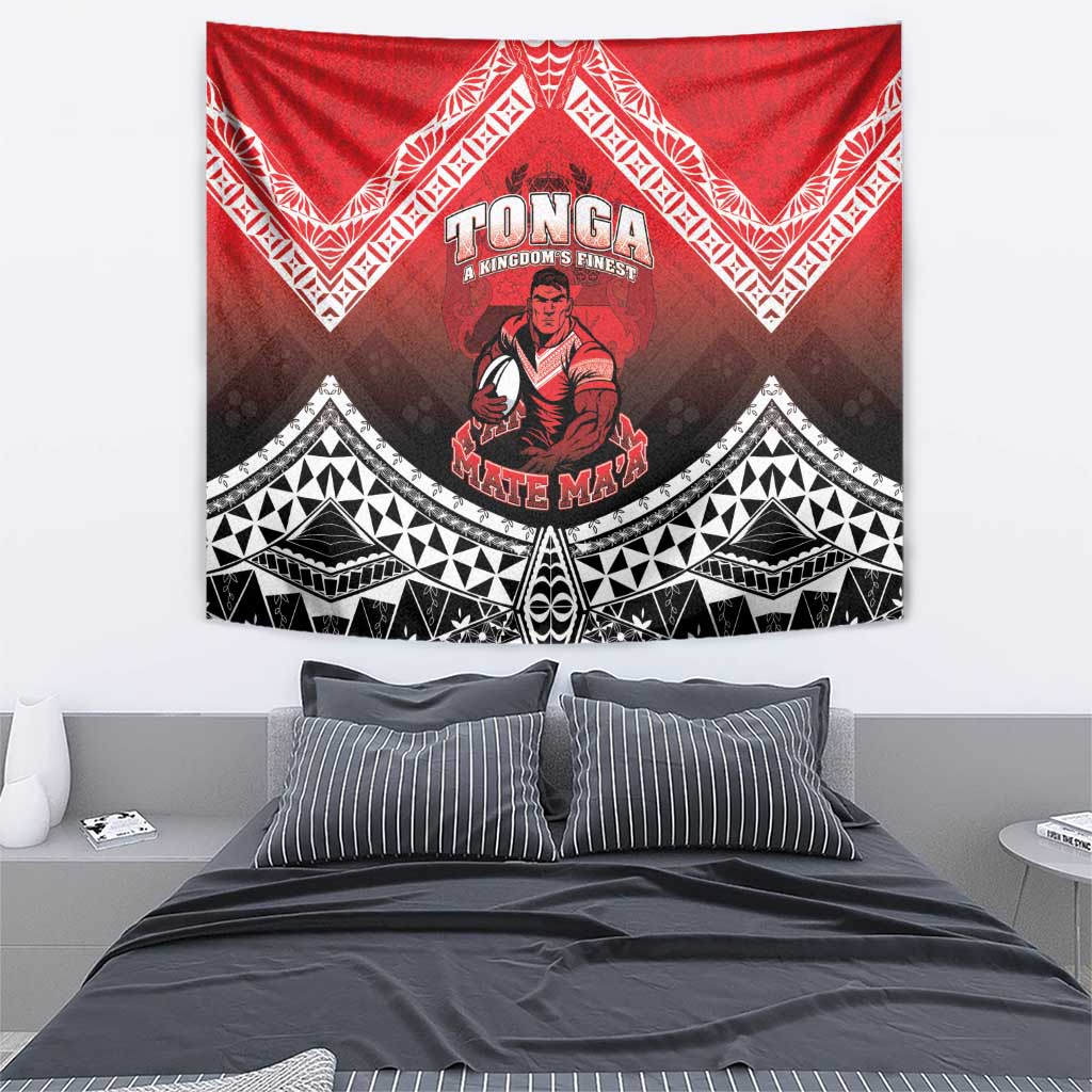 Rugby Tonga MMT Tapestry Mana O Tonga - Polynesian Pride