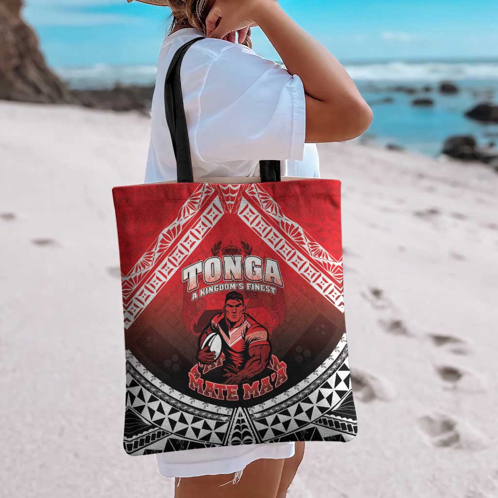 Rugby Tonga MMT Tote Bag Mana O Tonga - Polynesian Pride