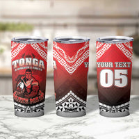 Custom Rugby Tonga MMT Tumbler Cup Mana O Tonga - Polynesian Pride