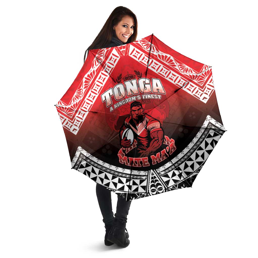 Rugby Tonga MMT Umbrella Mana O Tonga - Polynesian Pride
