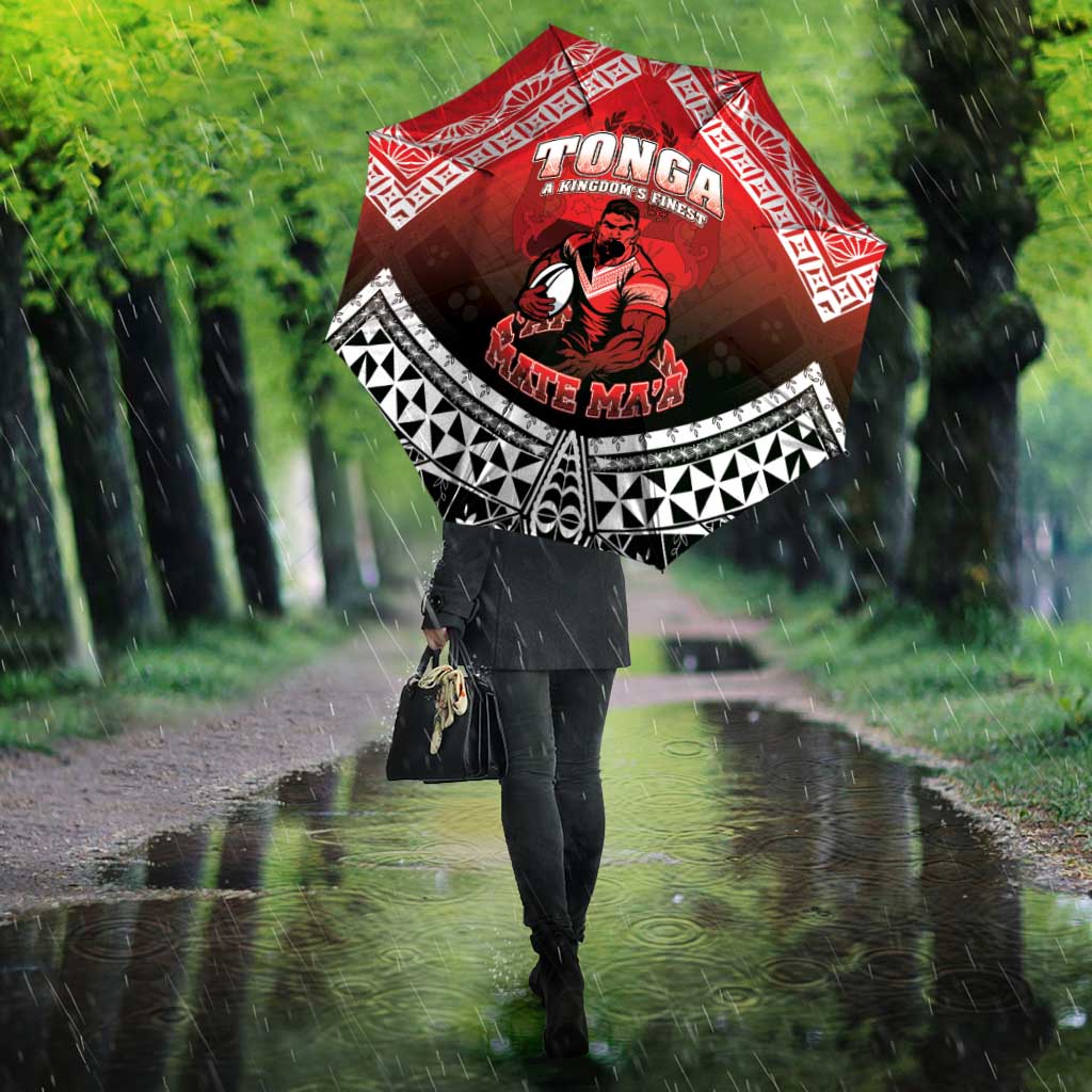 Rugby Tonga MMT Umbrella Mana O Tonga - Polynesian Pride