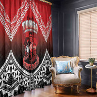 Rugby Tonga MMT Window Curtain Mana O Tonga - Polynesian Pride
