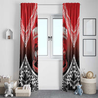 Rugby Tonga MMT Window Curtain Mana O Tonga - Polynesian Pride