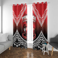 Rugby Tonga MMT Window Curtain Mana O Tonga - Polynesian Pride