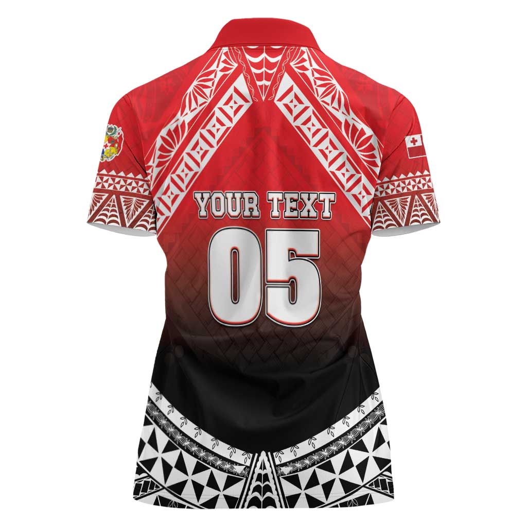 Custom Rugby Tonga MMT Women Polo Shirt Mana O Tonga - Polynesian Pride