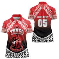 Custom Rugby Tonga MMT Women Polo Shirt Mana O Tonga - Polynesian Pride