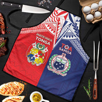 Rugby Samoa And Tonga Apron Toa Samoa With Mate Maa - Polynesian Pride