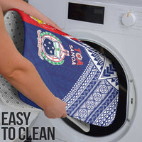 Rugby Samoa And Tonga Bathroom Set Toa Samoa With Mate Maa - Polynesian Pride