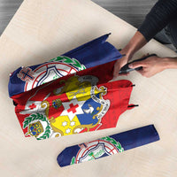 Rugby Samoa And Tonga Umbrella Toa Samoa With Mate Maa - Polynesian Pride