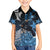 New Zealand Huia Bird Hawaiian Shirt Aotearoa Maori Pattern