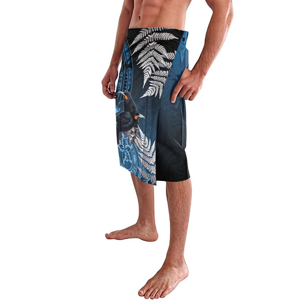New Zealand Huia Bird Lavalava Aotearoa Maori Pattern