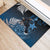 New Zealand Huia Bird Rubber Doormat Aotearoa Maori Pattern