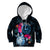 Tahiti Ia Orana Kid Hoodie Polynesian Turtle With Coat Of Arms LT05 Hoodie Blue - Polynesian Pride