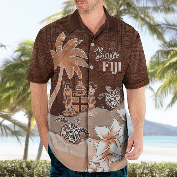 Fiji Hawaiian Shirt Bula Tattoo Art