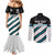 Custom Fiji Rugby Couples Matching Mermaid Dress and Long Sleeve Button Shirt Fijian 7s With Tapa Pattern LT05 - Polynesian Pride