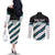 Custom Fiji Rugby Couples Matching Off The Shoulder Long Sleeve Dress and Long Sleeve Button Shirt Fijian 7s With Tapa Pattern LT05 - Polynesian Pride
