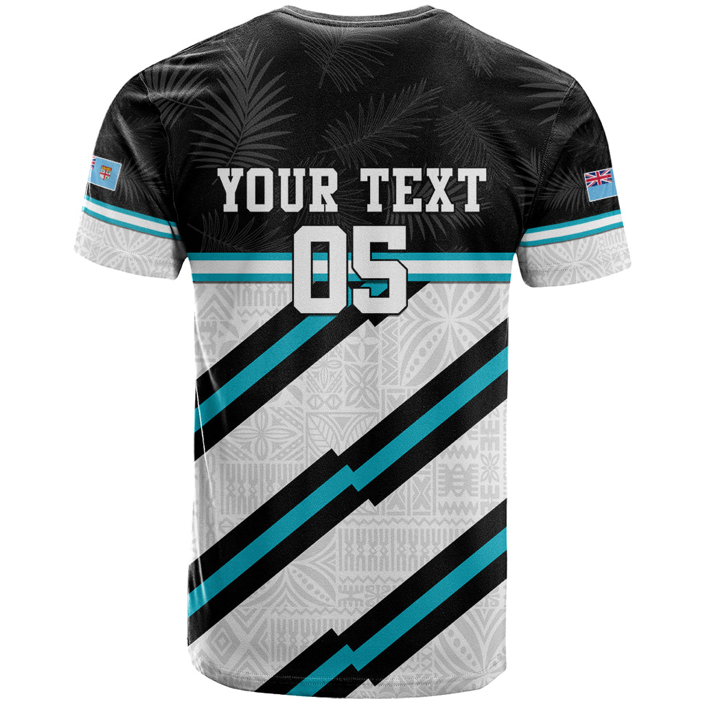 Custom Fiji Rugby T Shirt Fijian 7s With Tapa Pattern LT05 - Polynesian Pride