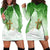 Happy Palm Sunday Hoodie Dress With Polynesian Pattern LT05 - Polynesian Pride