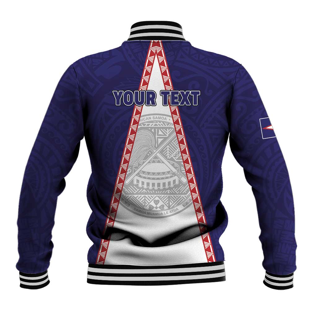 Personalised American Samoa Flag Day Baseball Jacket Flag Style