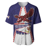 Personalised American Samoa Flag Day Baseball Jersey Flag Style