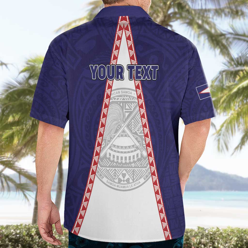 Personalised American Samoa Flag Day Hawaiian Shirt Flag Style