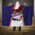 American Samoa Flag Day Hooded Blanket Flag Style