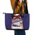 American Samoa Flag Day Leather Tote Bag Flag Style