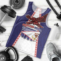 Personalised American Samoa Flag Day Men Tank Top Flag Style