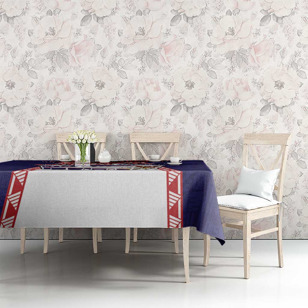 American Samoa Flag Day Tablecloth Flag Style