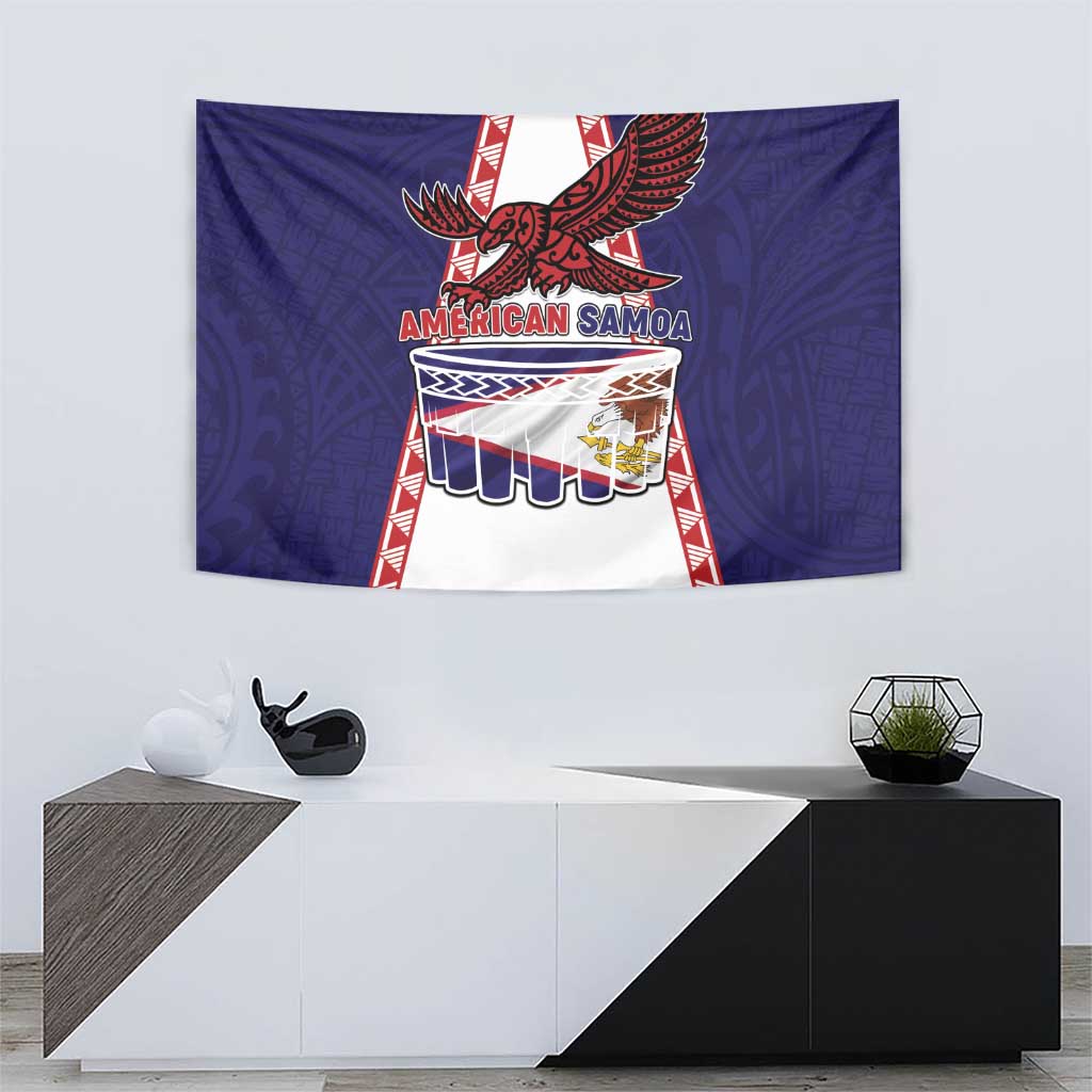 American Samoa Flag Day Tapestry Flag Style
