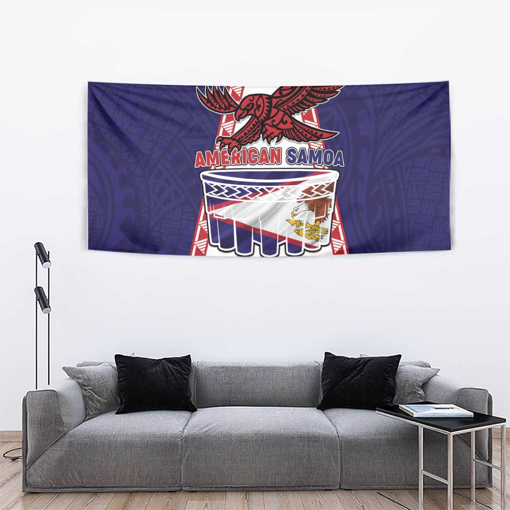 American Samoa Flag Day Tapestry Flag Style