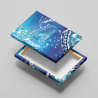 Polynesia Autism Awareness Canvas Wall Art Be In Awe Of My 'Tism
