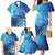 Polynesia Autism Awareness Family Matching Mermaid Dress and Hawaiian Shirt Be In Awe Of My 'Tism