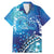 Polynesia Autism Awareness Family Matching Mermaid Dress and Hawaiian Shirt Be In Awe Of My 'Tism