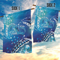 Polynesia Autism Awareness Garden Flag Be In Awe Of My 'Tism